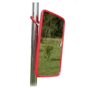 miroir de poche rectangulaire CAO robuste et pratique pour voyage