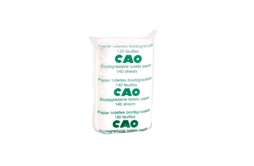 Papier toilette biodégradable CAO