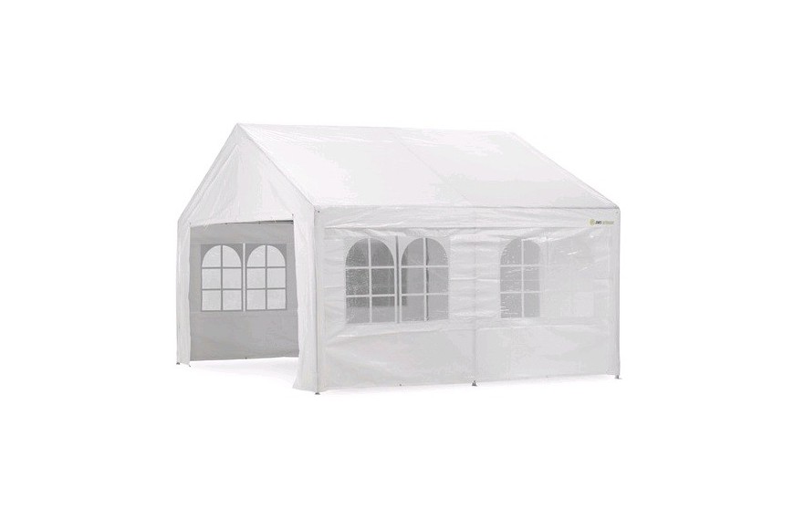 Tente de réception 3x3 m IBIZA DWS avec armature acier et murs modulables pour événements en extérieur﻿