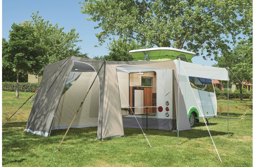 Auvent pour caravane Mini Silver 270 ou 290 de chez Trigano - Latour Tentes  et Camping