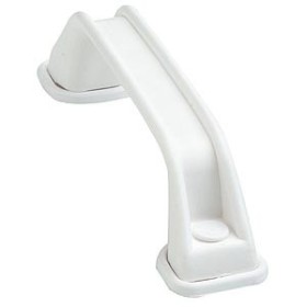 poignée de tirage plastique blanc 145 mm pour accessoires de camping et caravane