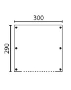 Tente Super Cuisine Cabanon 8,7 m² – abri cuisine extérieur ignifugé PVC pour événements