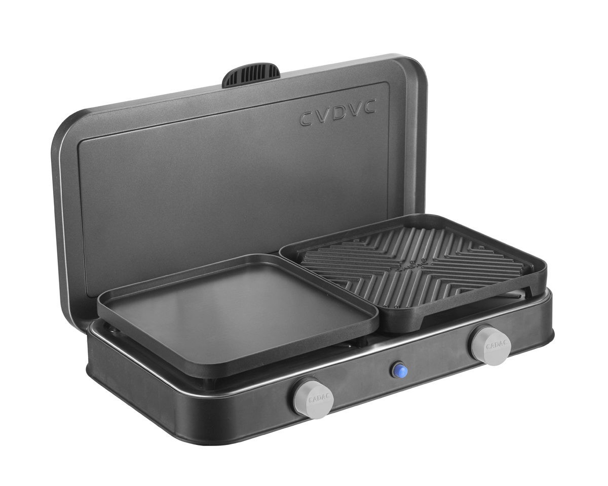 Double Gaz Camping Réchaud 2 Feux Portatif Cuisinière Sac de Transport