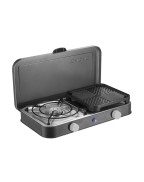 Réchaud Grill / Plancha - 2 feux Deluxe CADAC