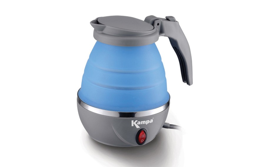 Bouilloire pliante électrique 1L bleue Kampa