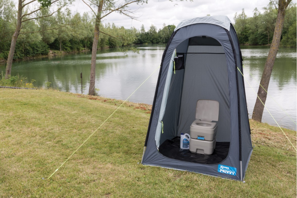 Cabine douche/toilette pour le camping 2 secondes de chez Kampa
