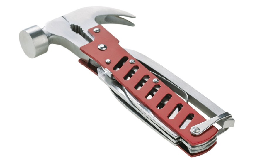 Marteau multifonctions pour bivouac TRIGANO en acier inoxydable