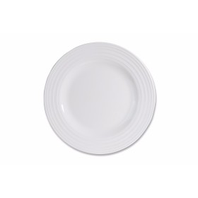 Assiette plate blanche Melamine Kampa