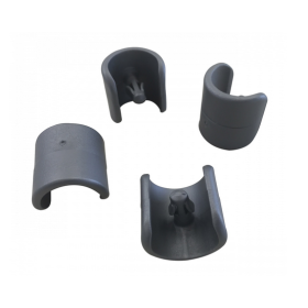 Kit de 4 patins de rechange pour fauteuil Relax Lafuma Ø25 mm pour Transabed Next Transalounge