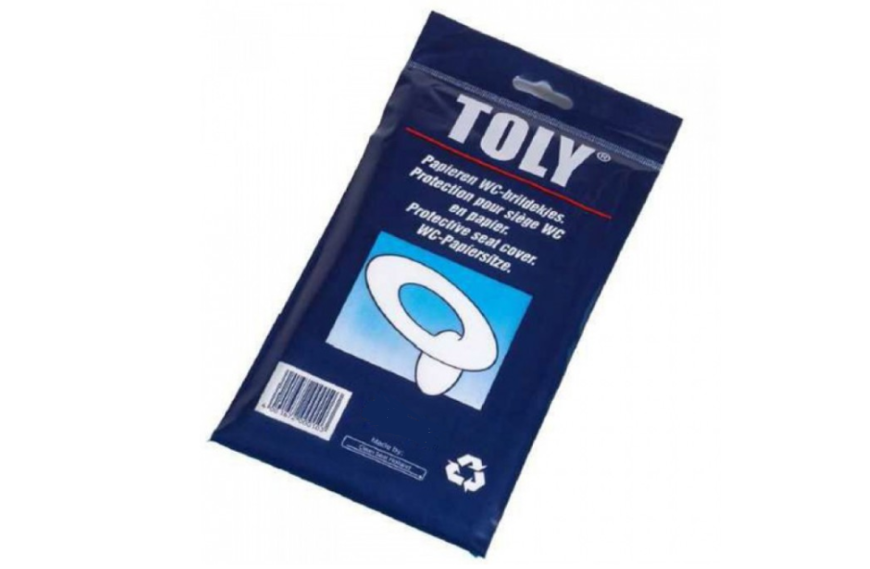 Papier pour lunette de toilette x 10