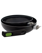 Wok en aluminium diam 28 cm Eurotrail