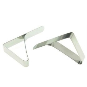 pinces nappes inox lot de 6 clips nappe anti vent pour table extérieur camping