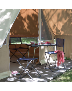 Chaise pliante Lafuma CNO Batyline ISO compacte pour camping et jardin