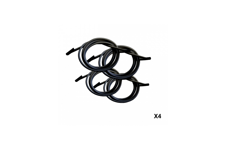 Kit de 4 lacets élastiques avec embouts pour fauteuil RSXA et RSX - LAFUMA