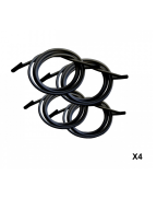 Kit de 4 lacets élastiques avec embouts pour fauteuil RSX RSXA Lafuma Mobilier