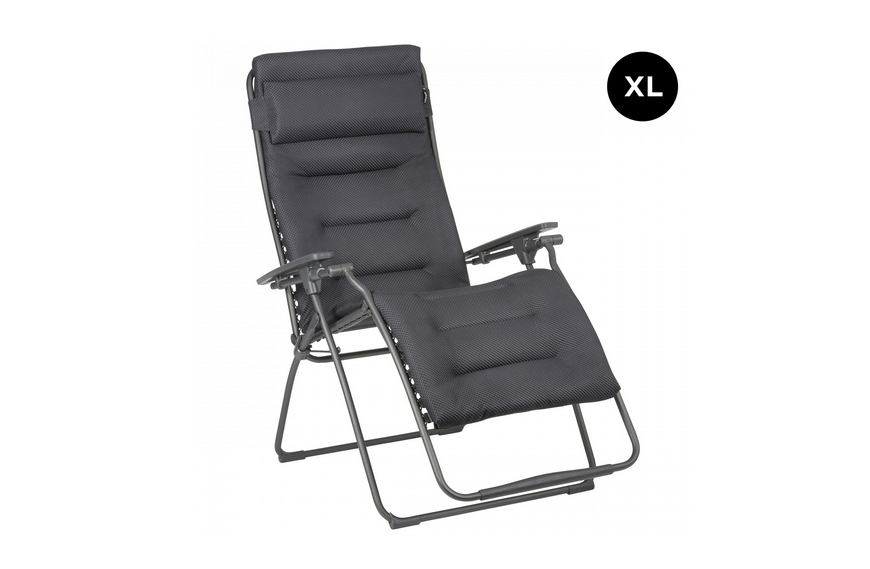 Fauteuil Relax Futura XL BeComfort Lafuma Mobilier fauteuil matelassé ergonomique extérieur intérieur
