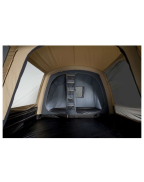 Tente gonflable AIRSPACE 310 TC BARDANI pour 4 personnes avec chambres modulables et auvent