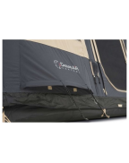 Tente gonflable AIRSPACE 310 TC BARDANI pour 4 personnes avec chambres modulables et auvent