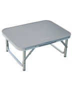 table de camping pliable 2 hauteurs SANTE EUROTRAIL en aluminium
