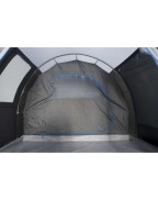 Tente de camping BLACKHAWK 260 SAFARICA 4 places en polyester avec grande hauteur intérieure