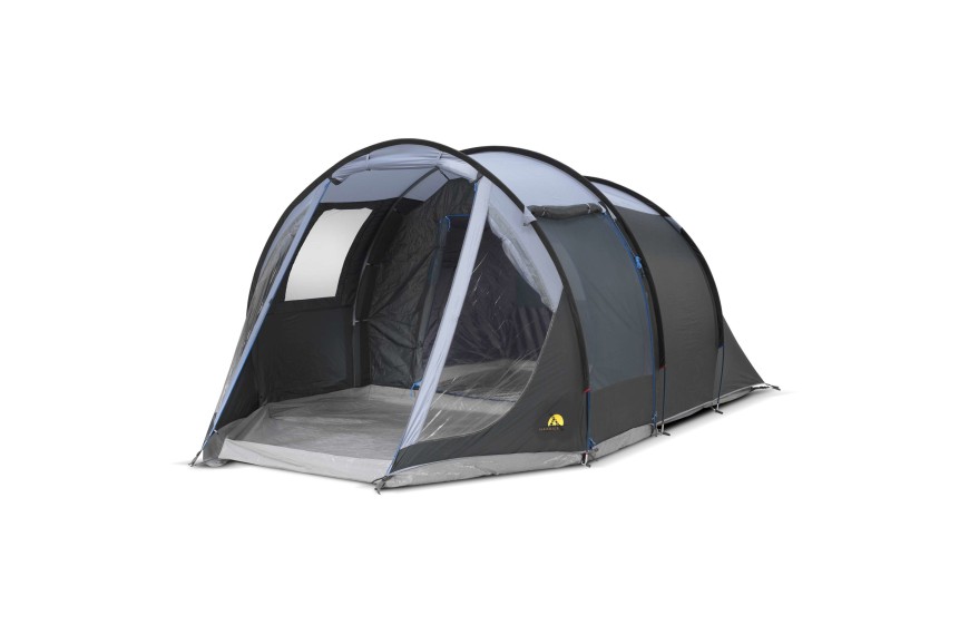 Tente de camping BLACKHAWK 260 SAFARICA 4 places en polyester avec grande hauteur intérieure