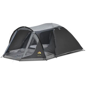 Tente de camping LAGUNA 210 Polyester 3 places SAFARICA avec chambre spacieuse et auvent