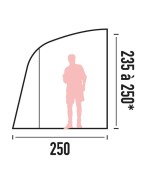 Auvent gonflable Lagoon Trigano