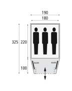 Tente Kenia 190 TC Safarica