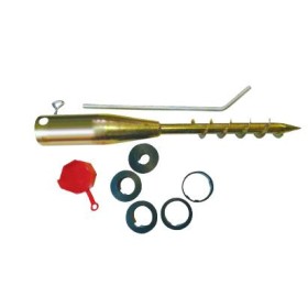 Pied de parasol en acier universel avec adaptateurs pour mât 24-55 mm