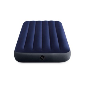 Matelas gonflable 1 place INTEX Classic Downy AirBed 191x99x25 cm avec surface velours