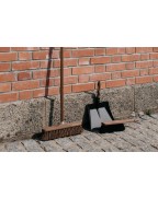 Tête de balai 33 cm en fibres végétales Andrée Jardin pour sols intérieurs et extérieurs