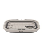 Lavabo rétractable avec couvercle OUTWELL compact et résistant pour camping et vaisselle