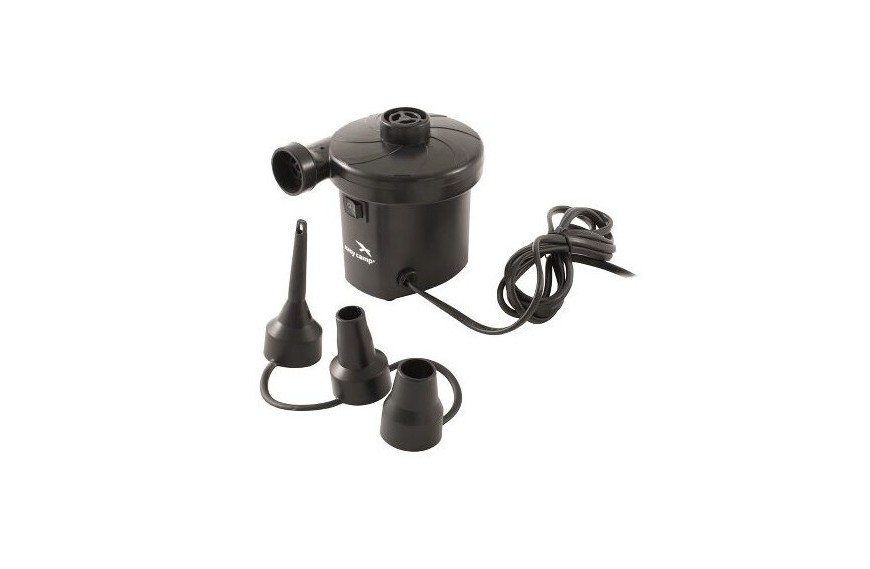 gonfleur électrique SUPER CELL 230V EASY CAMP compact et puissant pour camping et équipements gonflables