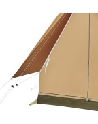 Tente canadienne Noirmoutier 3 places TRIGANO en coton respirant avec armature acier