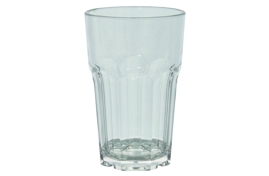 Set de verres 28,5 cL Eurotrail en polycarbonate, légers et résistants pour camping et extérieur