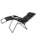 Fauteuil relax TARANTE 3D Eurotrail avec maille respirante et repose-pied automatique