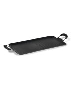 Plancha grill amovible sur réchaud Kampa