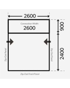 Auvent gonflable Club Air Pro DA - DOMETIC