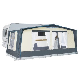 Auvent de caravane Touquet TRIGANO en PVC avec armature acier et profondeur 2,70 m