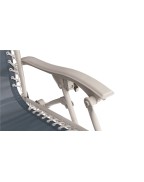 fauteuil relax bleu océan RAMSGATE OUTWELL confortable et robuste pour camping et extérieur