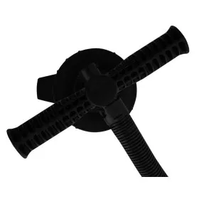 Pompe double action Eurotrail avec embouts et tuyau flexible pour gonflage rapide