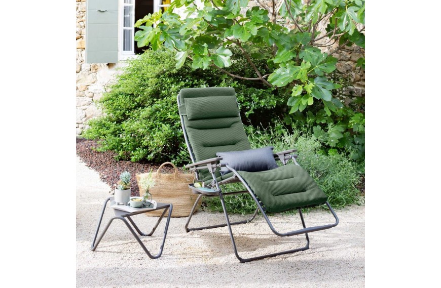 Fauteuil Relax Futura XL BeComfort Lafuma Mobilier fauteuil matelassé ergonomique extérieur intérieur
