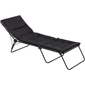 Bain de soleil pliant Lafuma Siesta AirComfort matelassé pour jardin et piscine