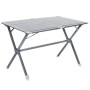 Table de camping enroulable aluminium TRIGANO 115 x 70 cm pour 4 personnes
