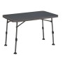 Table camping PREMIUM TRIGANO pliable avec plateau bois stratifié﻿