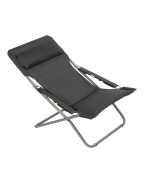 Transat TRANSABED BeComfort Lafuma Mobilier chaise longue matelassée bain de soleil extérieur