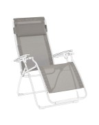 Toile de rechange Relax Futura Clip Batyline ISO avec têtière pour fauteuil extérieur Lafuma