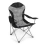 Fauteuil XL Dossier Haut Kampa Charcoal