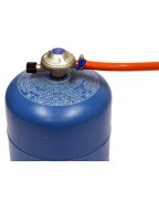 Détendeur universel pour cartouche CG CADAC avec embout tétine et tuyau 85 cm