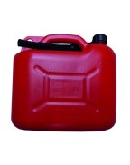 Jerrican à carburant 10 L rouge homologué CE avec bec verseur